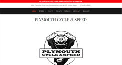 Desktop Screenshot of plymouthcycleandspeed.com