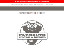 Tablet Screenshot of plymouthcycleandspeed.com